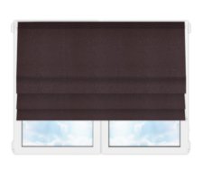 Римские шторы Флекси шоколад XL цена. Купить в «Мастерская Жалюзи»